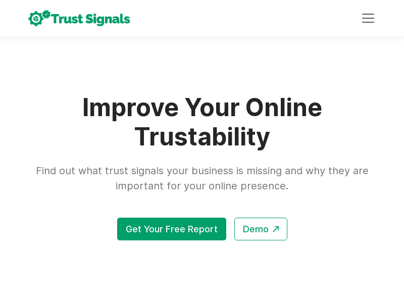 Trust Signals