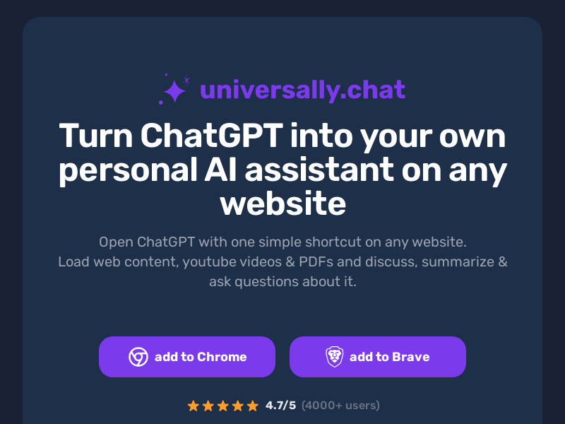 Universally.chat