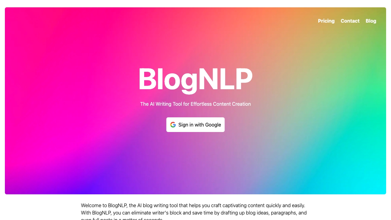 Blognlp