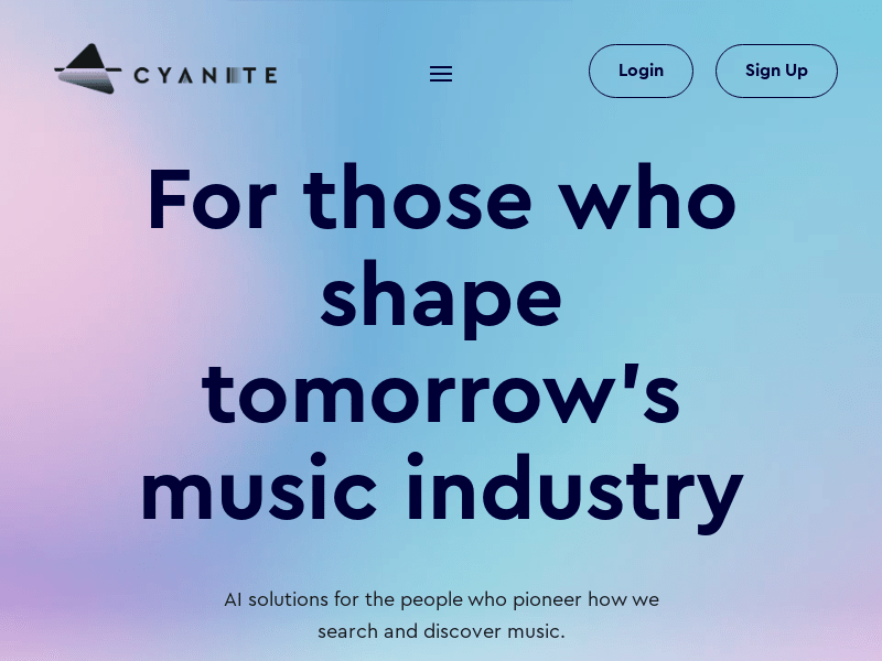 Cyanite's Free Text Search