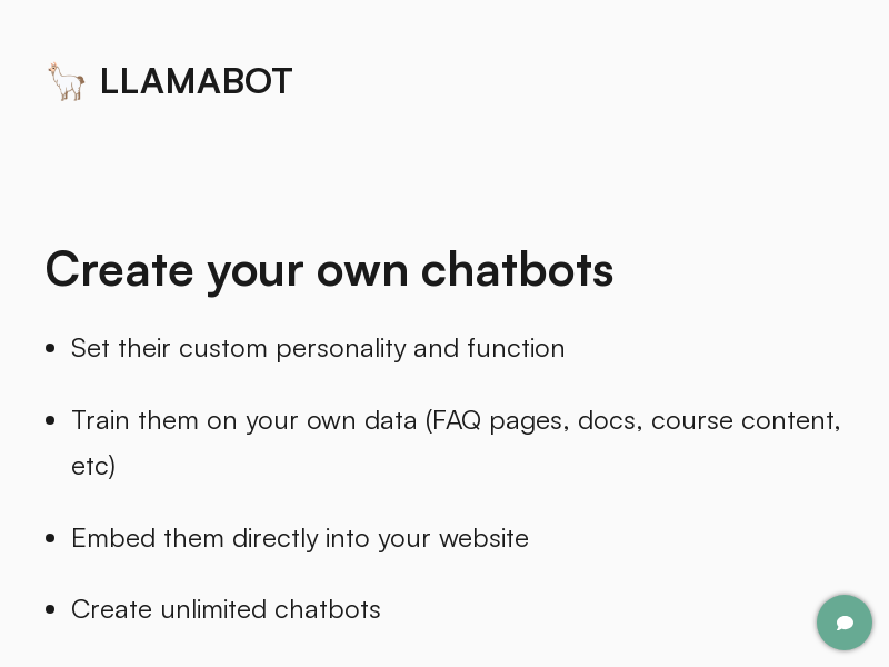 LLAMABOT