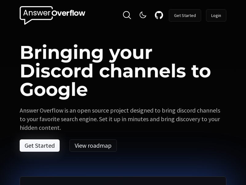 Answer Overflow