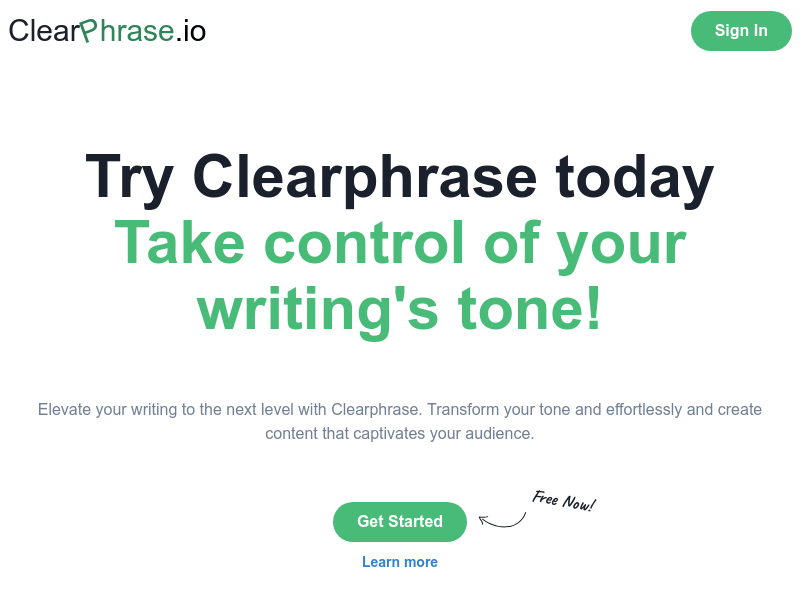 Clearphrase