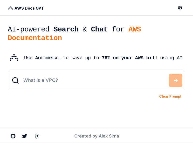AWS Docs GPT