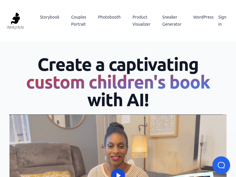 Imajinn AI Children's Book