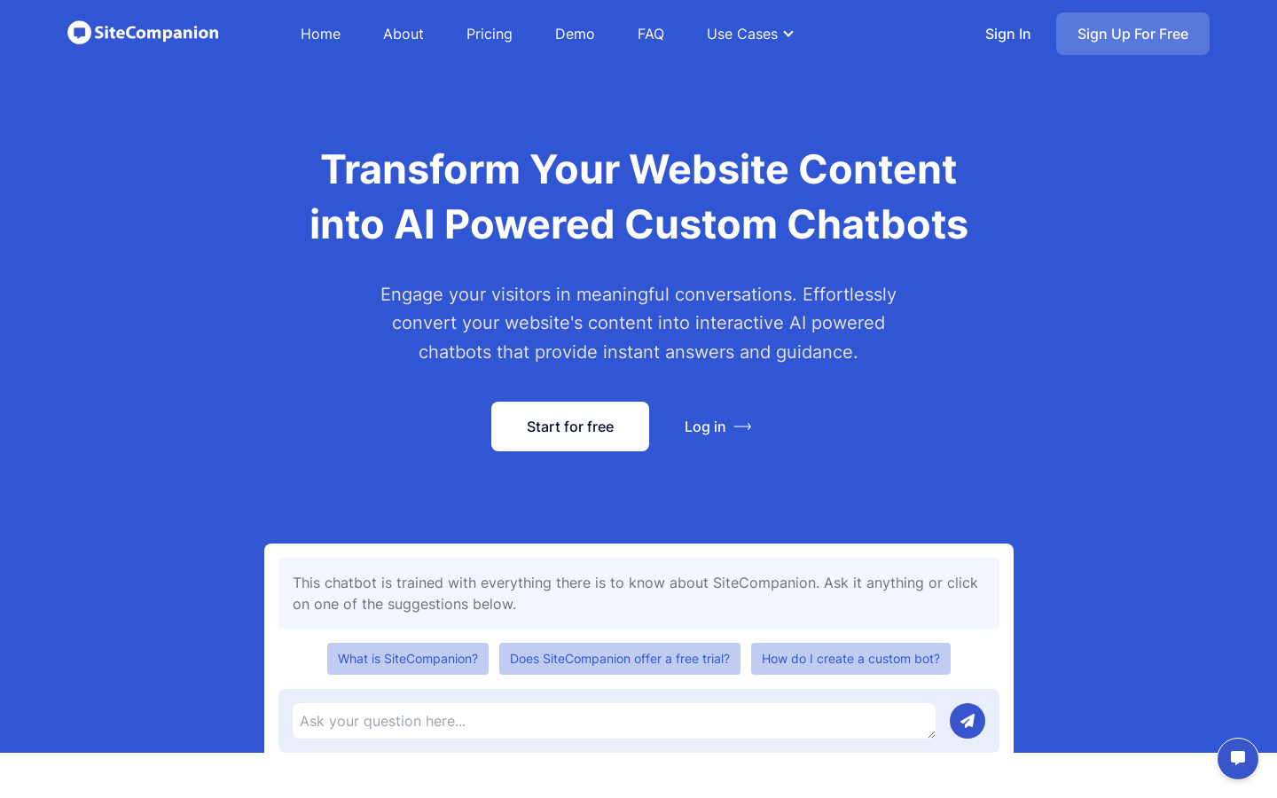 Sitecompanion