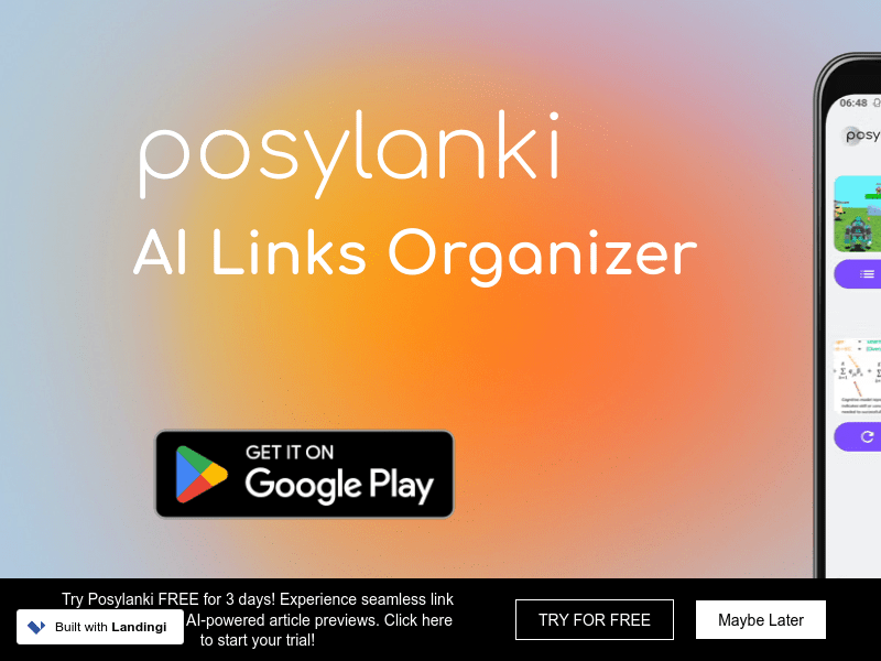Posylanki: AI Links Organizer