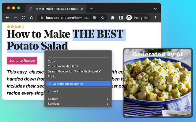 Generate Image With AI