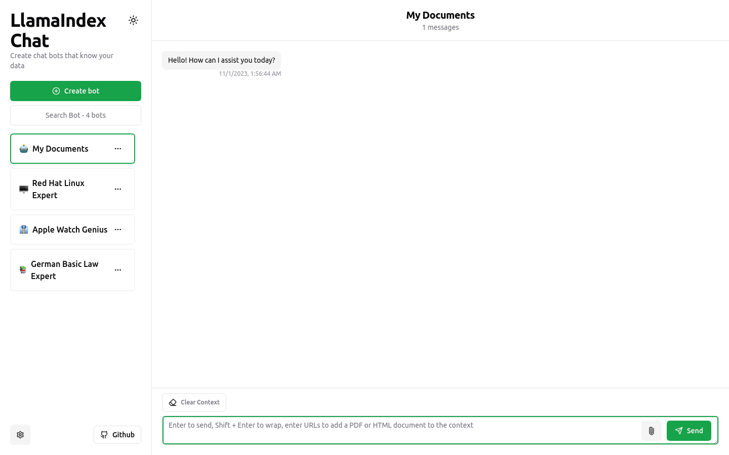 Llamaindex Chat