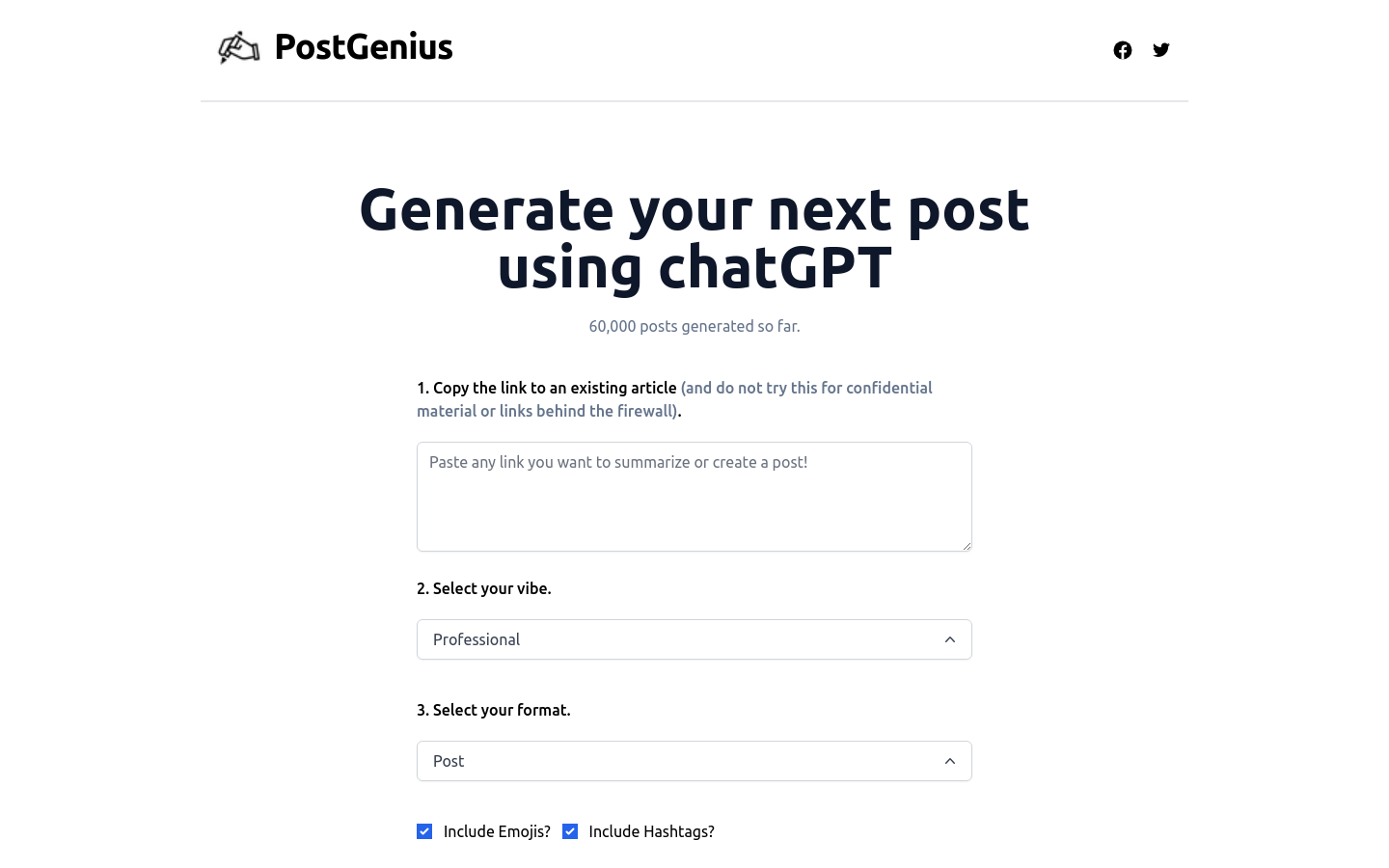 Postgenius