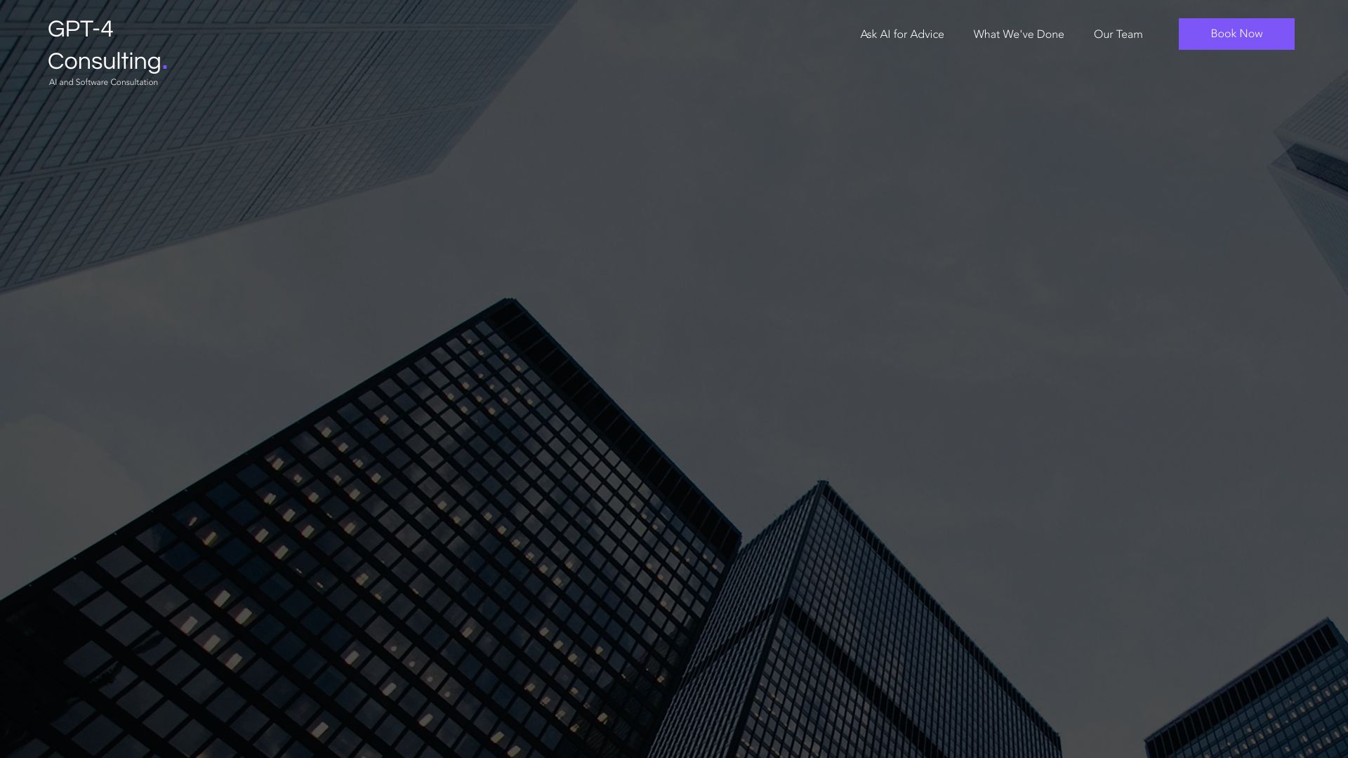 GPT 4 Consulting