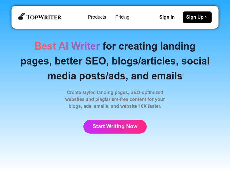 Topwriter