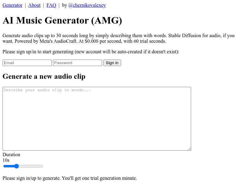 AI Music Generator