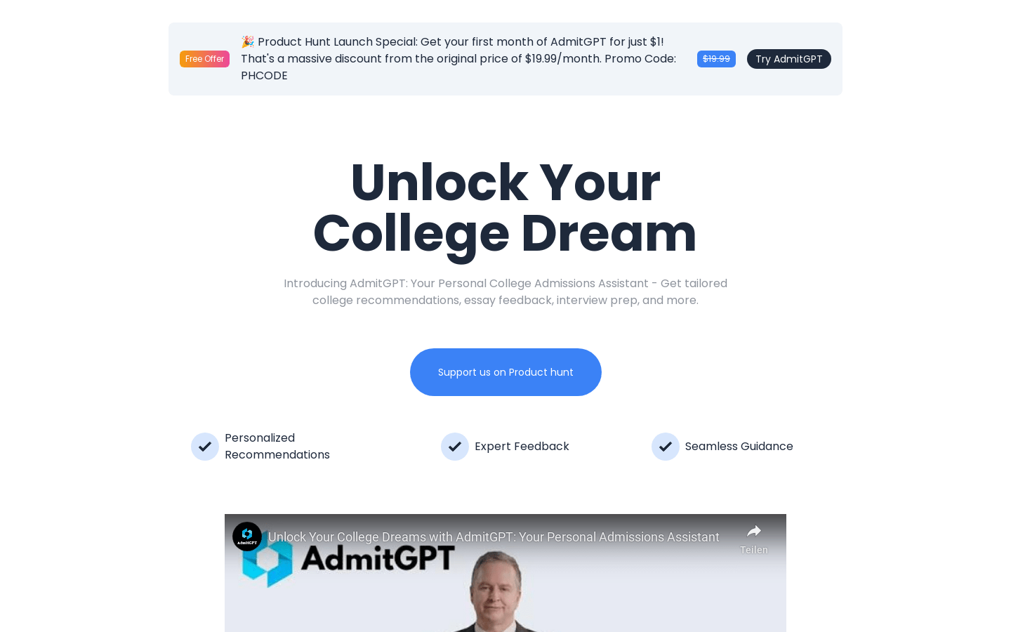 Admitgpt