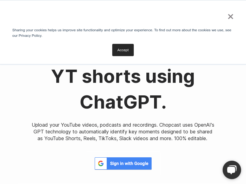 Chopcast