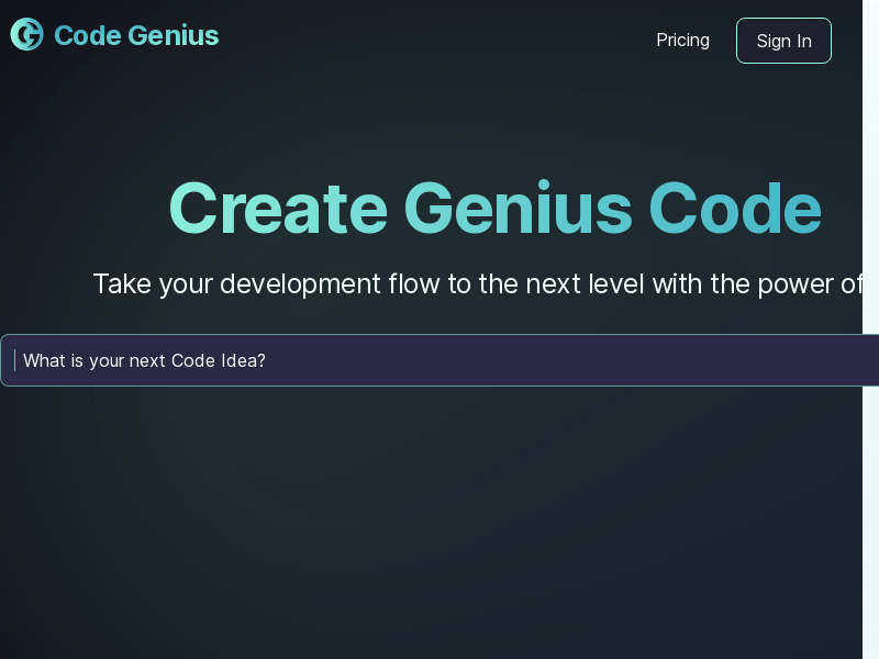 Code Genius