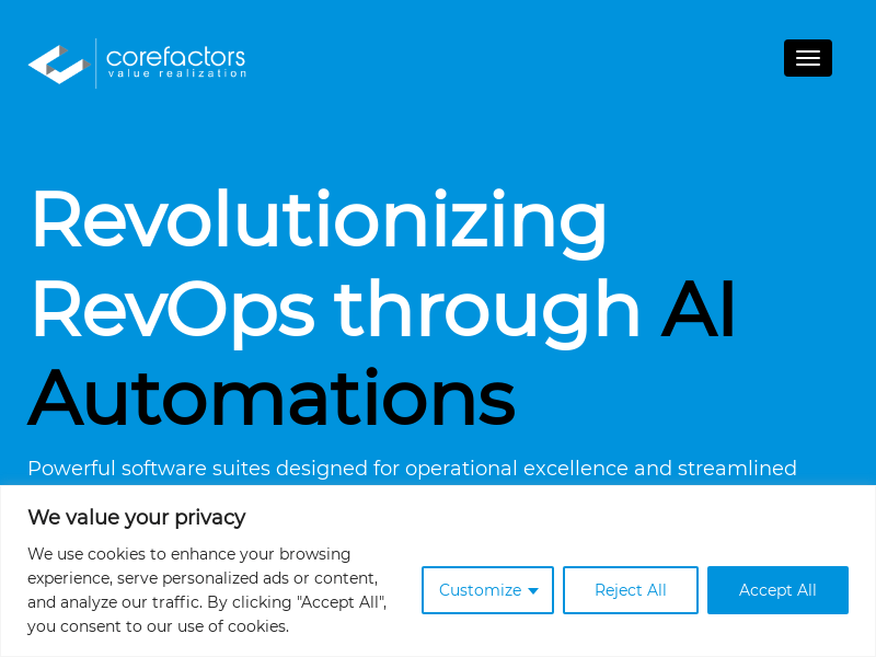 Corefactors AI CRM
