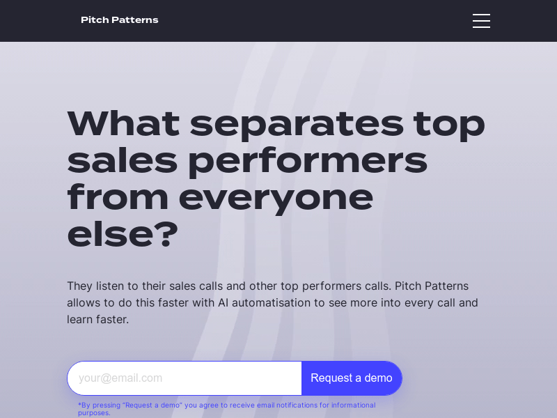 Pitch Patterns