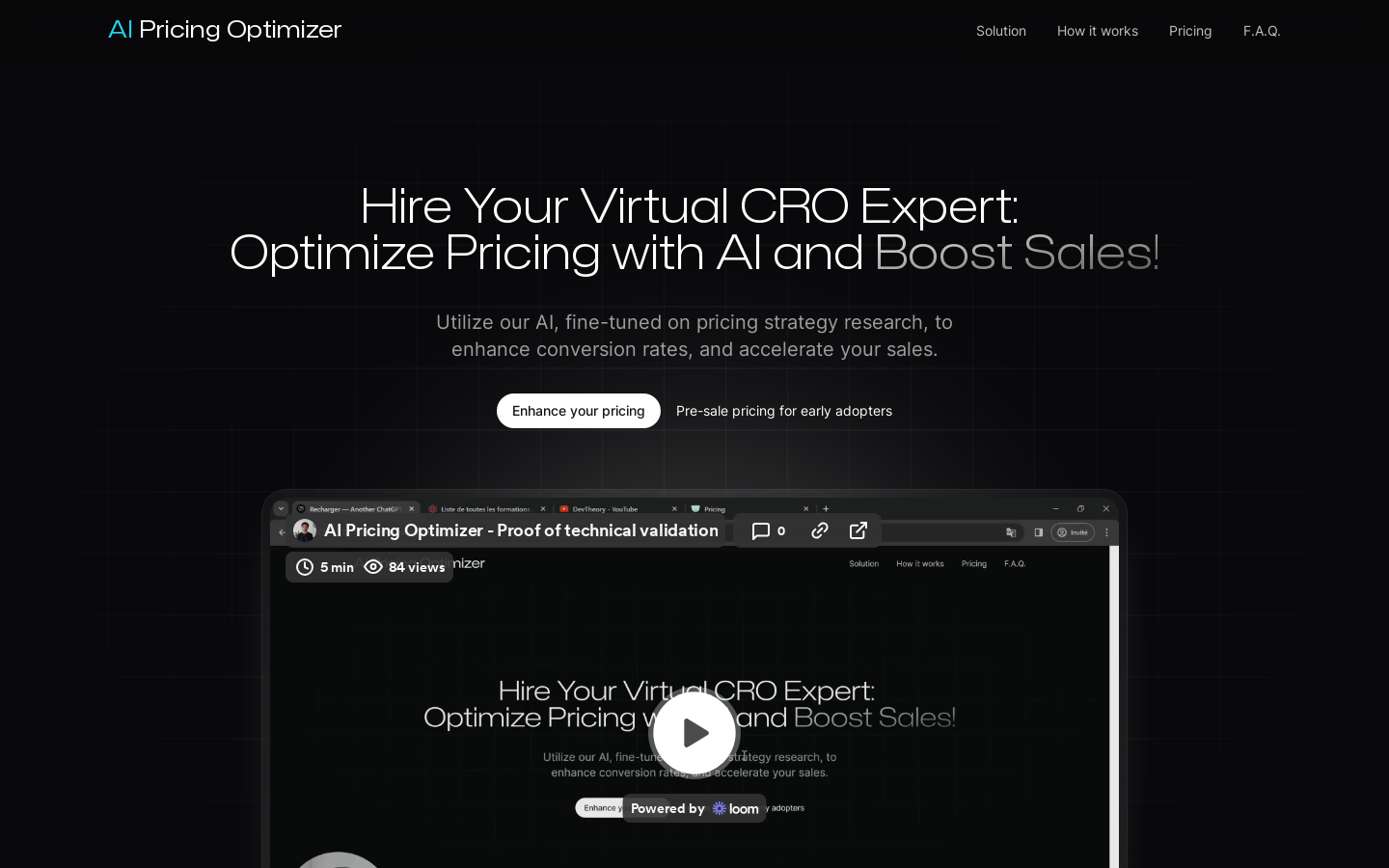 AI Pricing Optimizer