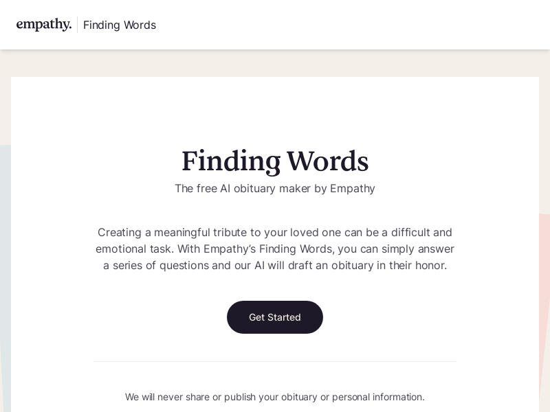 Finding Words