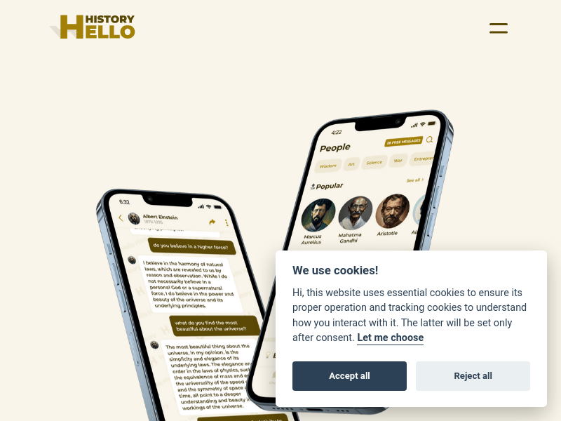 Hello History: AI ChatBot