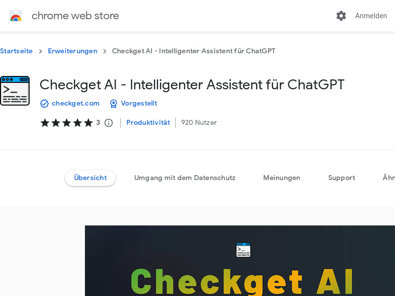Checkget AI