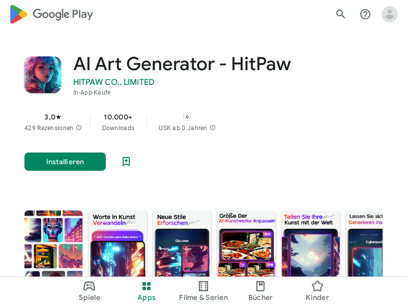4aipaw   AI Art Generator