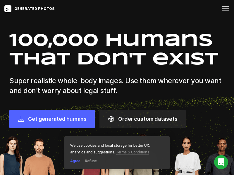 100,000 Humans That Don't Exist