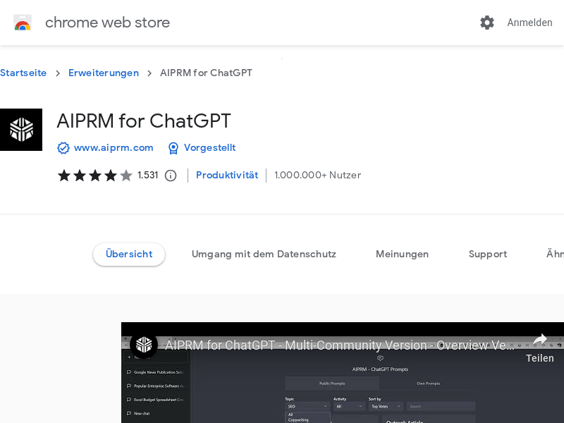 AIPRM For SEO