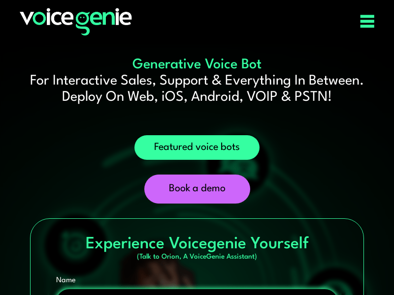 Voicegenie