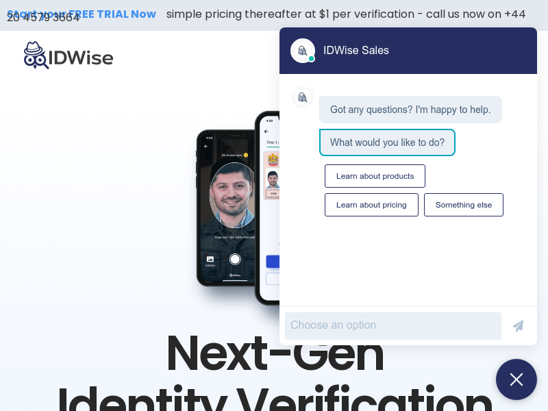 Idwise Identity Verification, Ekyc & AML