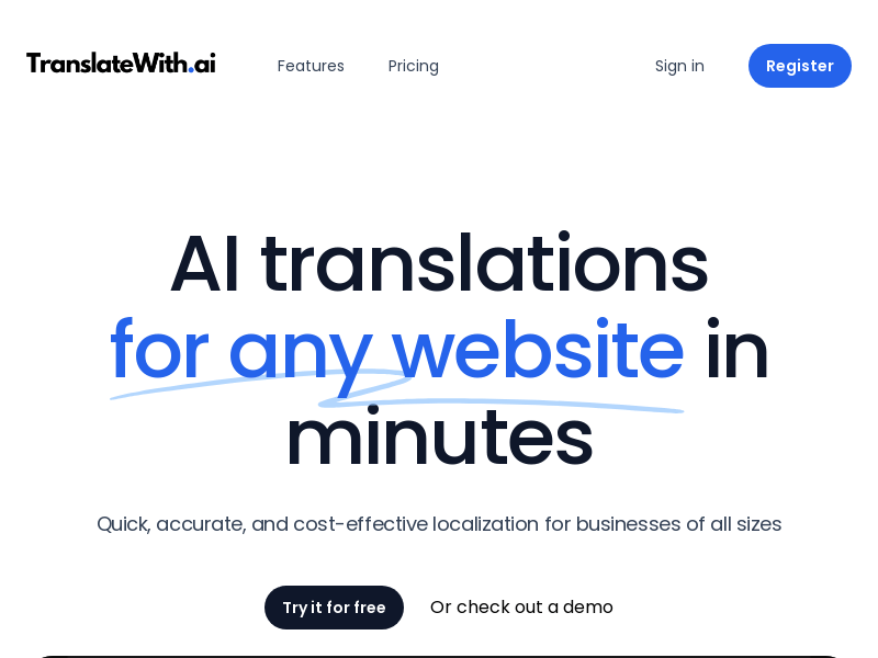 Translatewith.ai