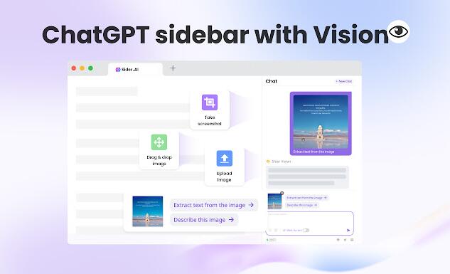 Sider: ChatGPT Sidebar + Vision & GPT 4