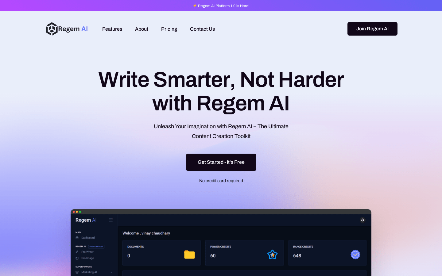 Regem AI Platform