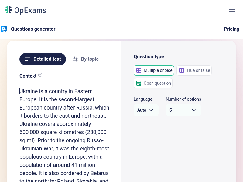 Opexams