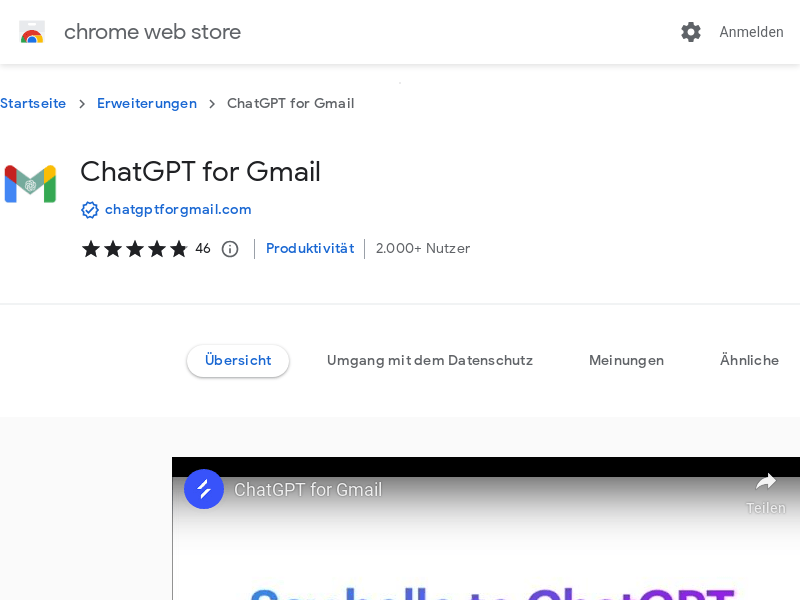 Chatgpt For Gmail
