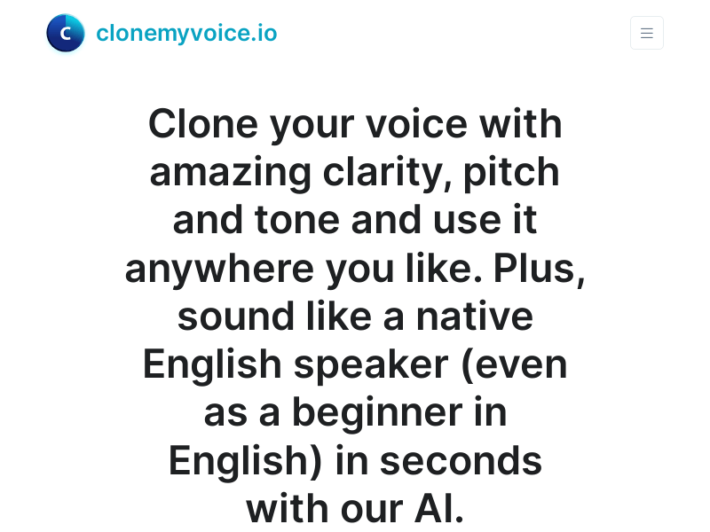 Clone Anyone's Voice In Seconds With AI