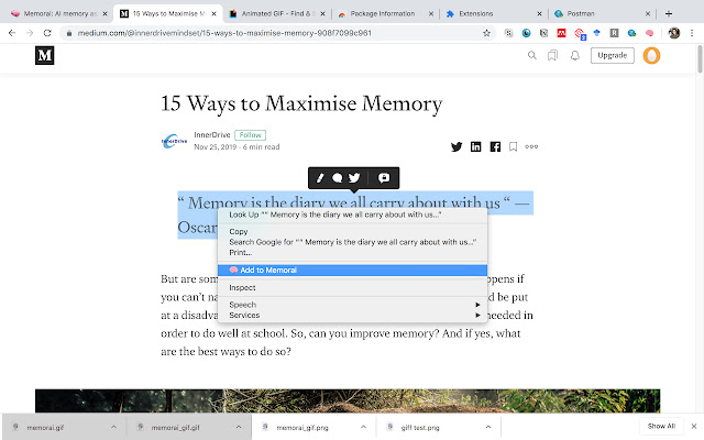 Memorai – AI Memory Assistant For Anki