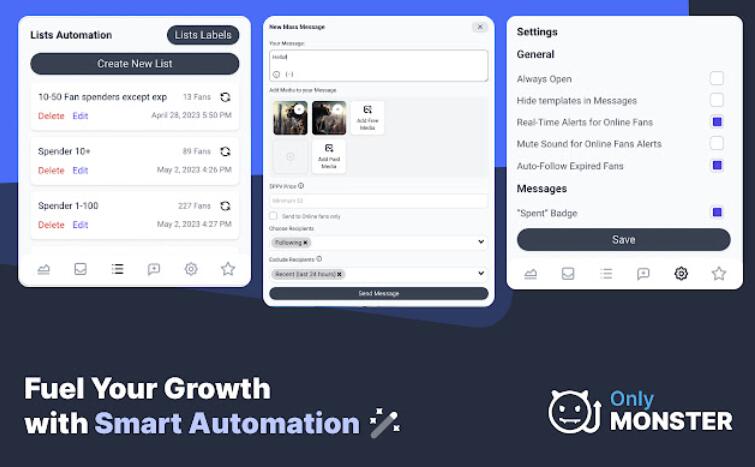 Onlyfans AI Success Tool   OnlyMonster