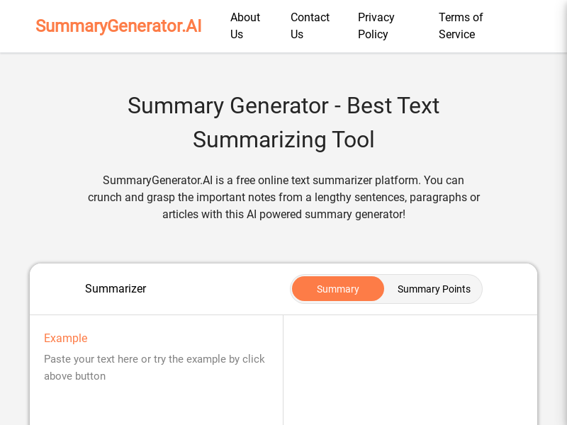 Summarygenerator.ai