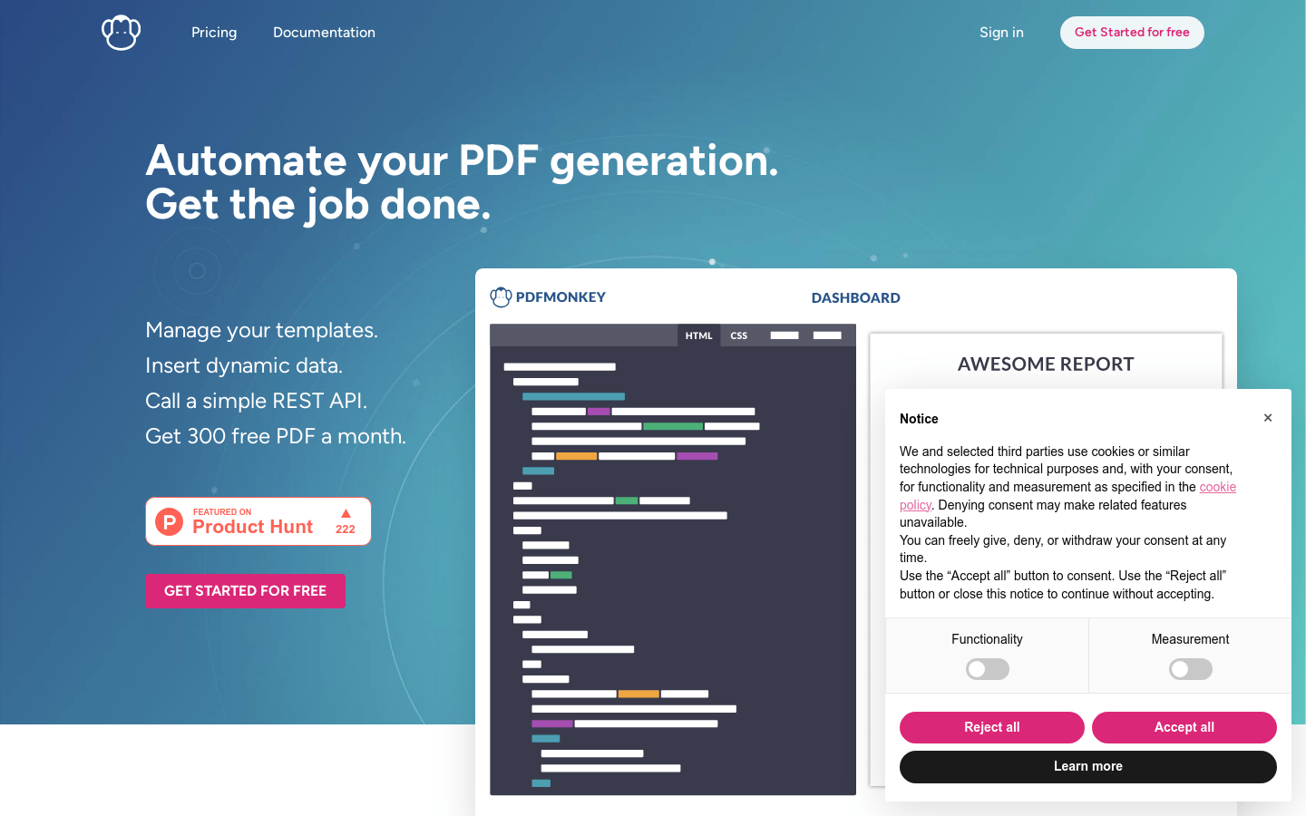 Pdfmonkey