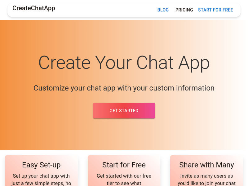 Createchatapp