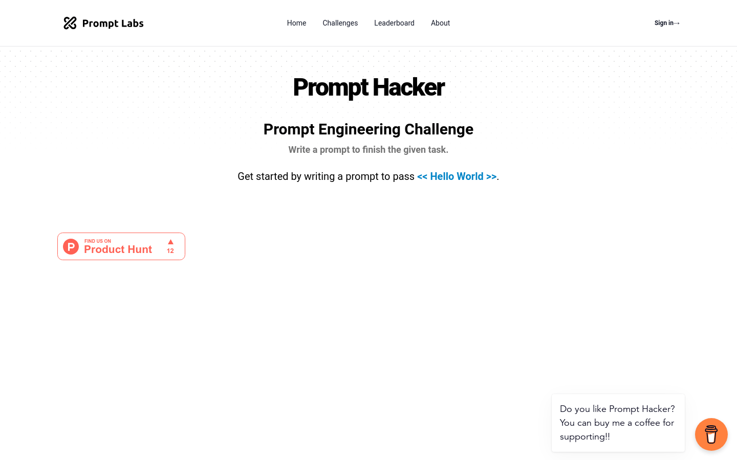 Prompt Hacker