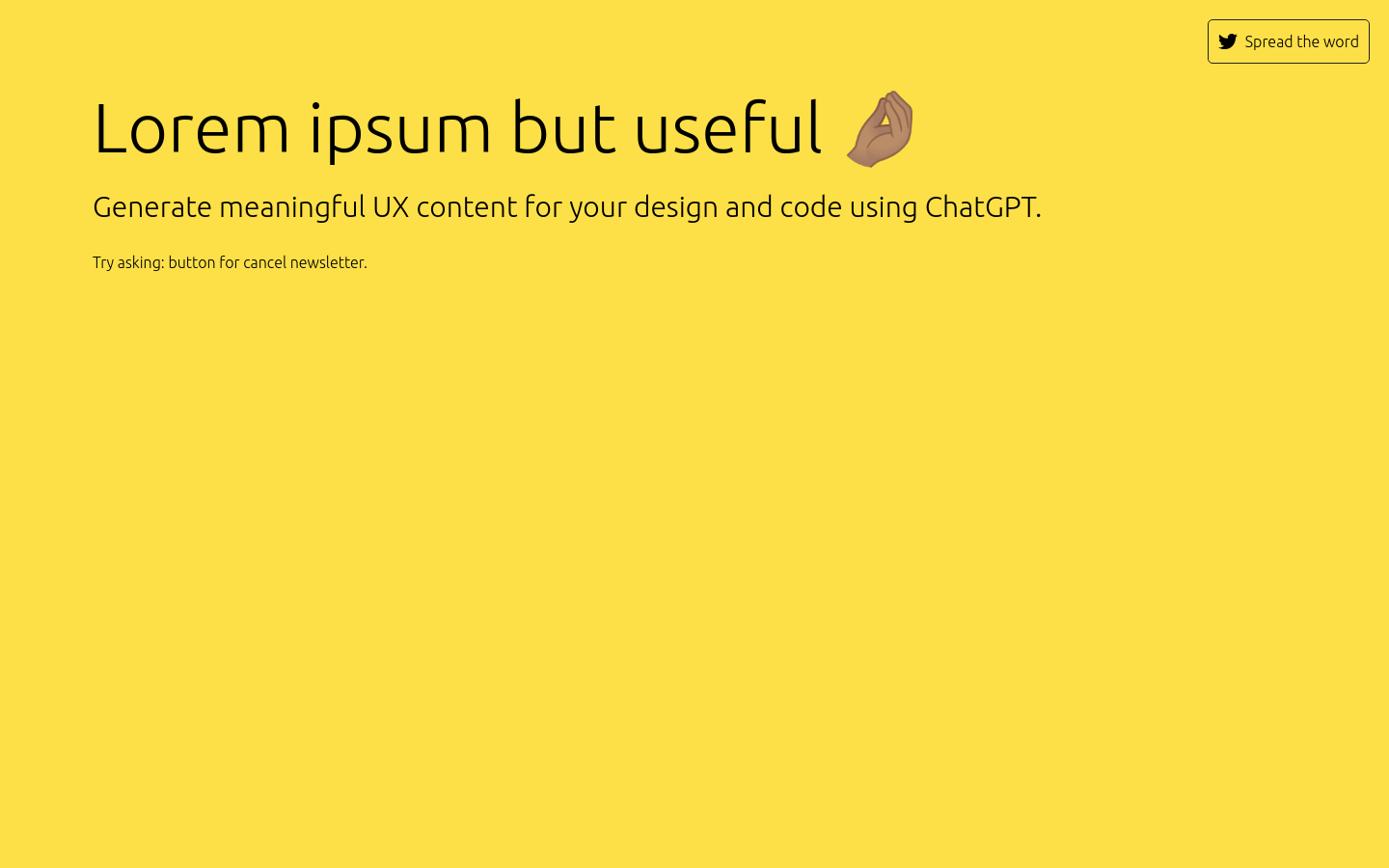 Usefulloremipsum