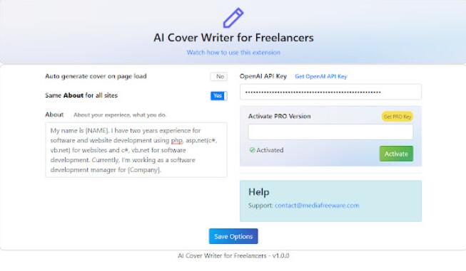 AI Cover Writer For Freelancers