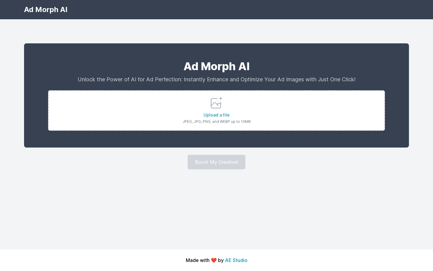 Ad Morph AI