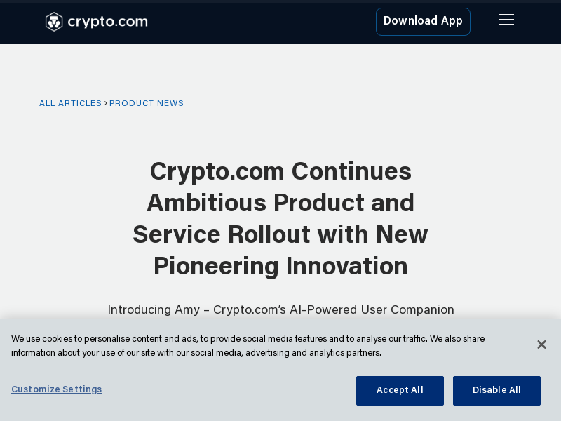 Amy By Crypto.com