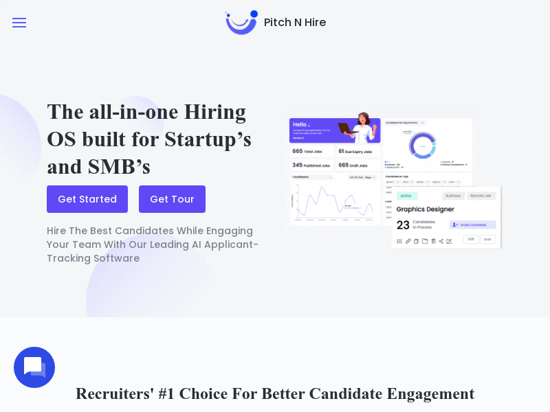 Pitch N Hire Applicant Tracking Software