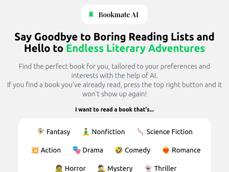 Bookmate AI