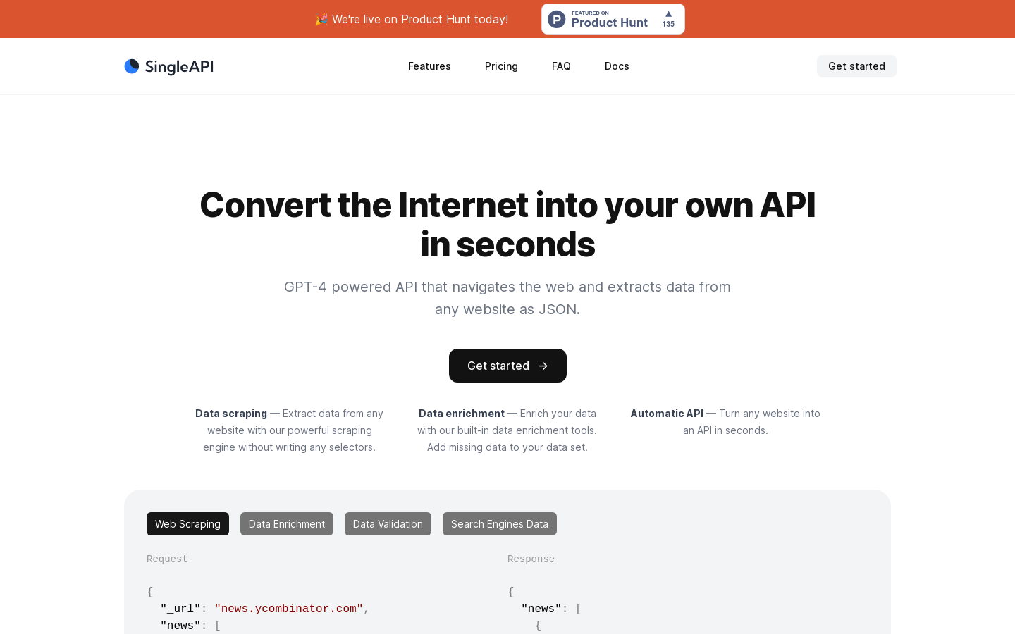 Singleapi